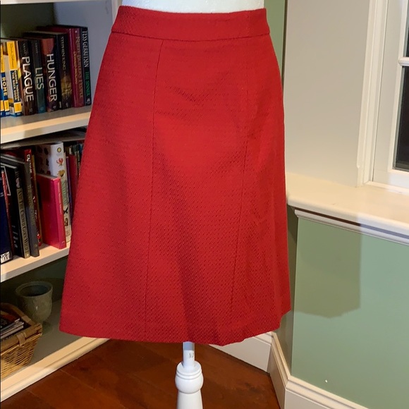 Ann Taylor Dresses & Skirts - NWT Ann Taylor Red Skirt